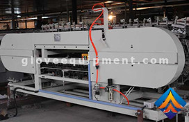 Gloves stripping machine to meet production needs