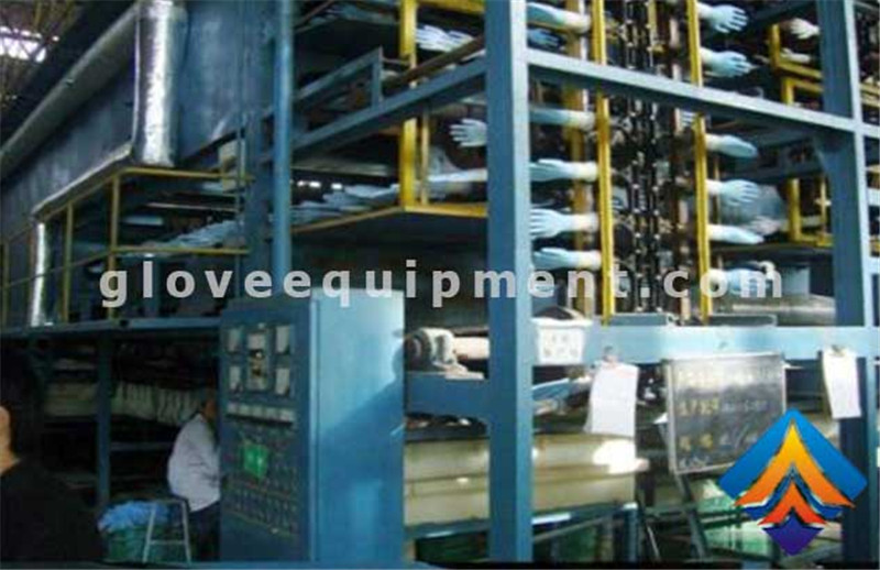Latex gloves production line raw material steps(二)