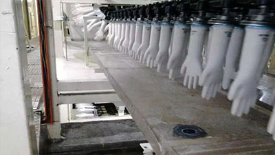 Nitrile gloves machinery-Drop Section