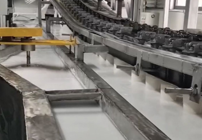 Latex gloves production line