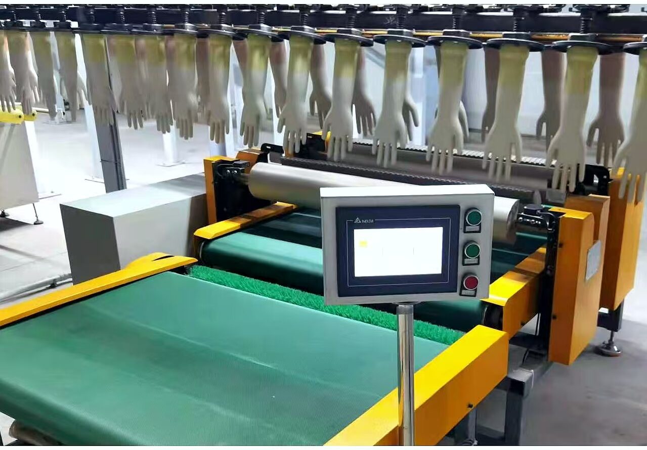 disposable glove making machine